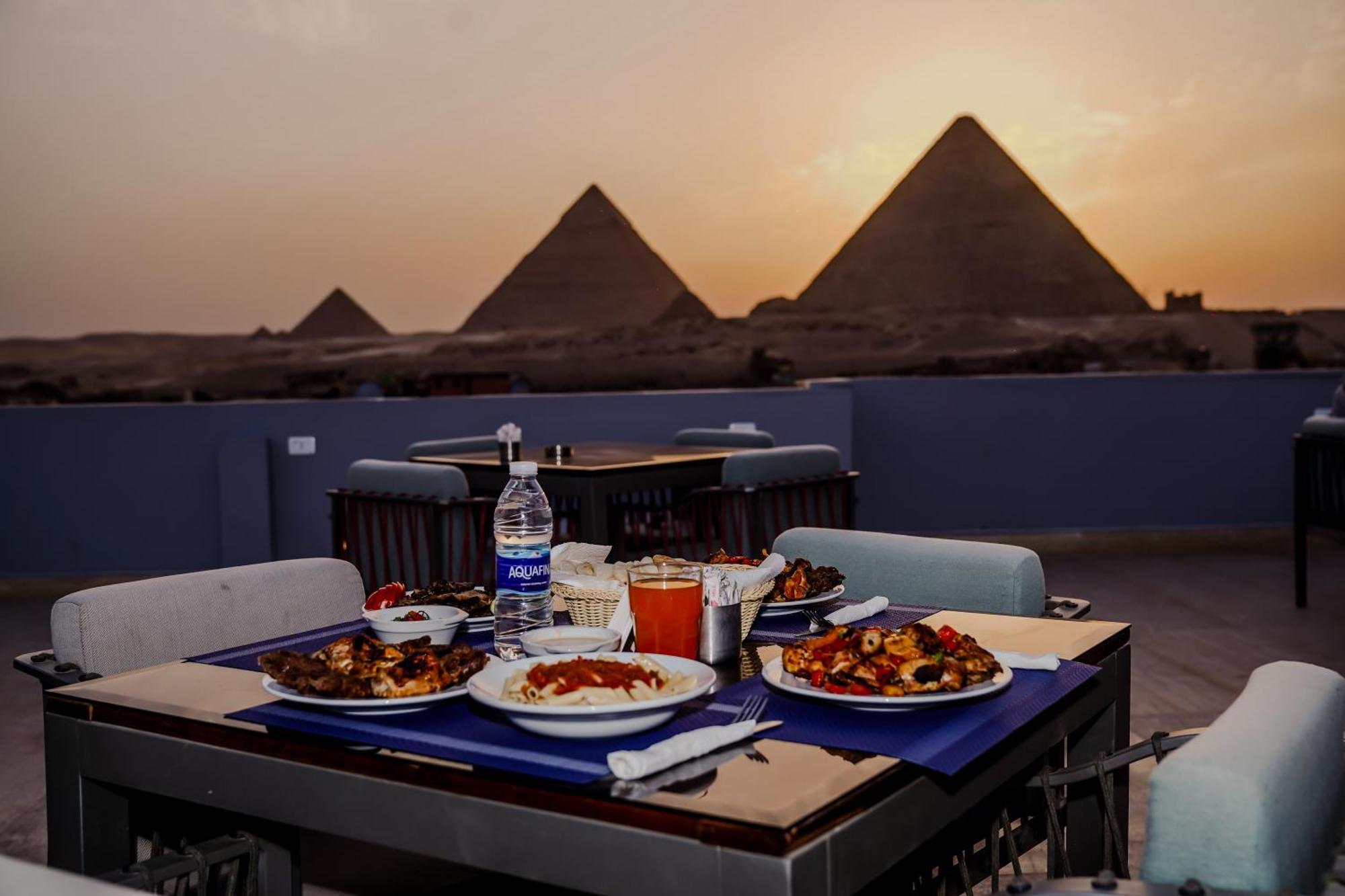 Pyramids Hotel Kafrat al Jabal Exterior foto